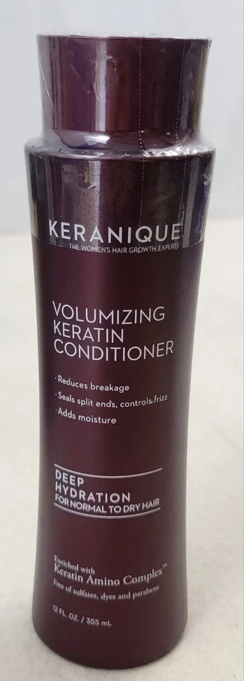 Keranique Volumizing Keratin Conditioner 12 oz NEW Sealed Hydration